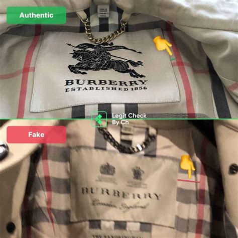 burberry her fake vs real|identify burberry raincoat.